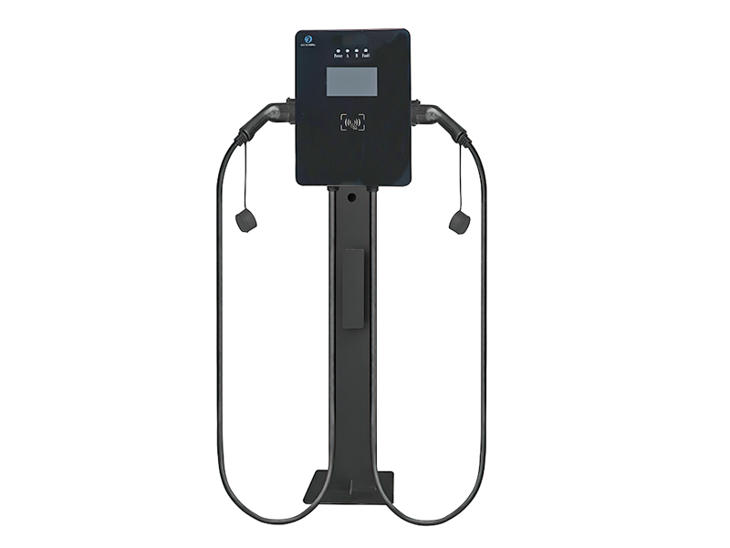 2*7KW 2*11KW 2*22KW double plug wallbox ev charging station